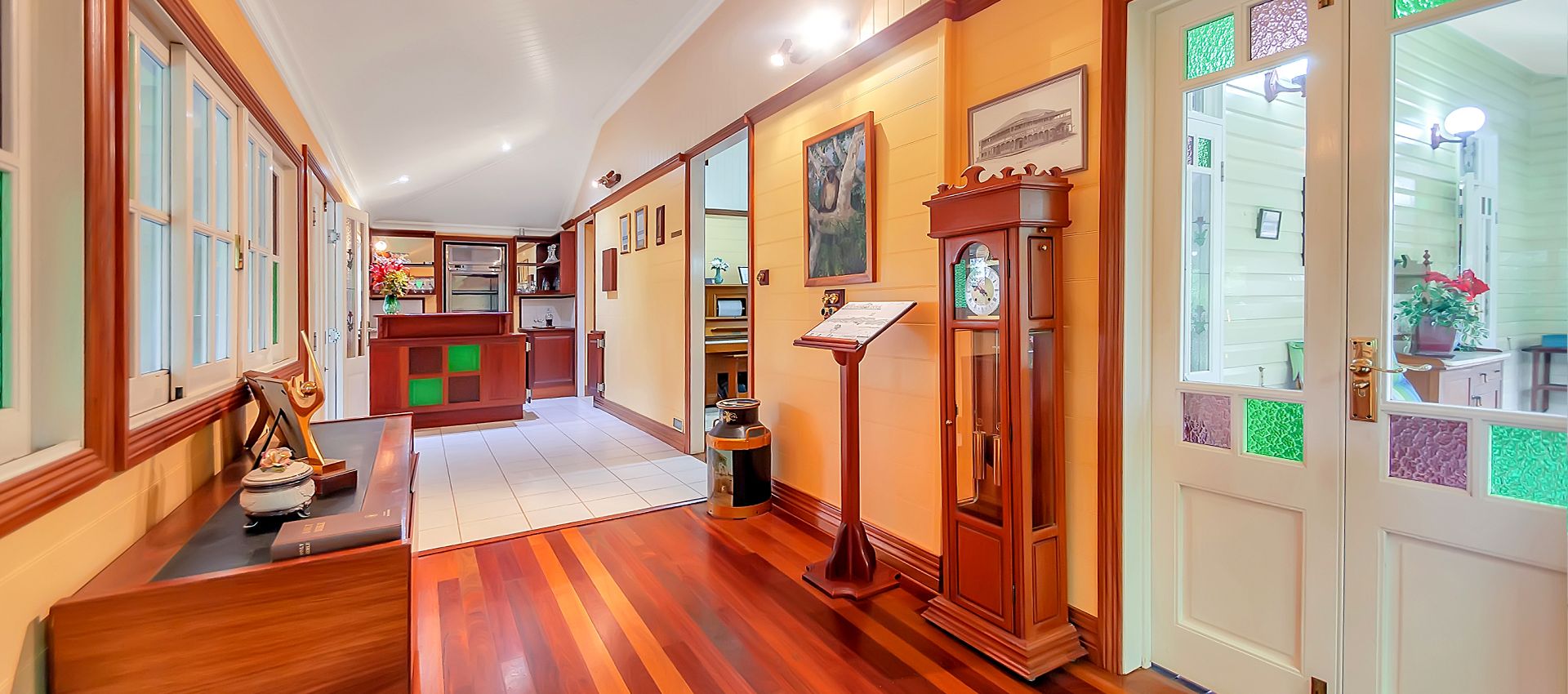 Reception at Williams Lodge Accommodation Yungaburra